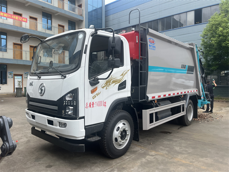 12方陕汽德龙压缩式垃圾车